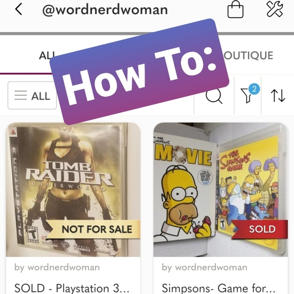 Other - PSA- how to take an unavailable listing off sale